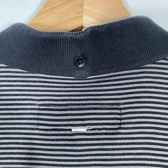 Rag & Bone Striped Polo Shirt Size L - Picture 8 of 8